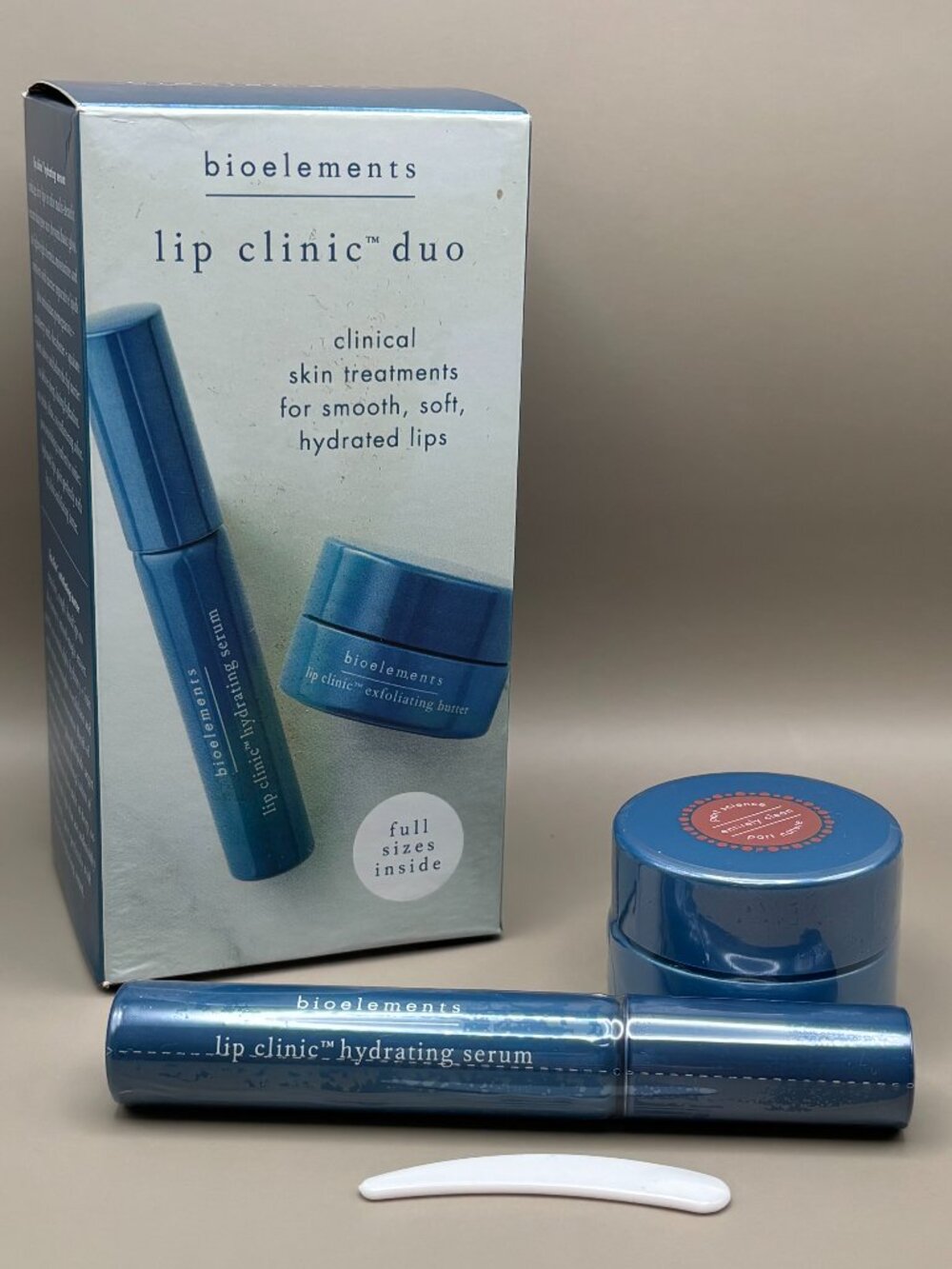 NWT Bioelements Lip Clinic Duo (Full Sizes)